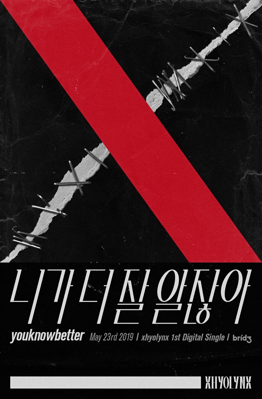 효린, ‘xhyolynx’ 프로젝트 1st 싱글 ‘니가 더 잘 알잖아’ 포스터 공개 '23일 발매 확정'