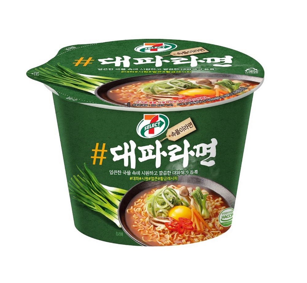 세븐일레븐, '세븐셀렉트 대파라면' 출시