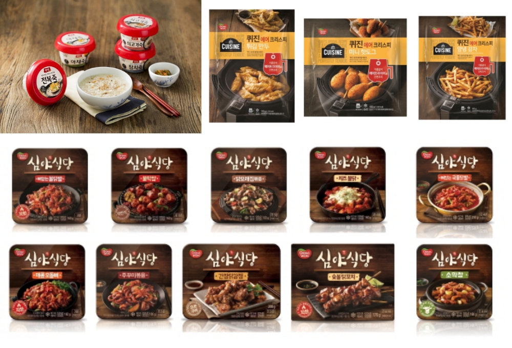 죽부터 안주, 서양식까지… 동원F&B, 다양한 가정간편식 출시 봇물