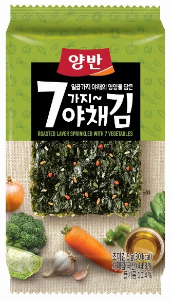 동원F&B, ‘양반 7가지 야채김’ 출시
