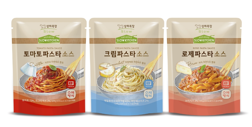 매일유업, 가정간편식 ‘상하목장 슬로우키친 파스타소스’ 출시
