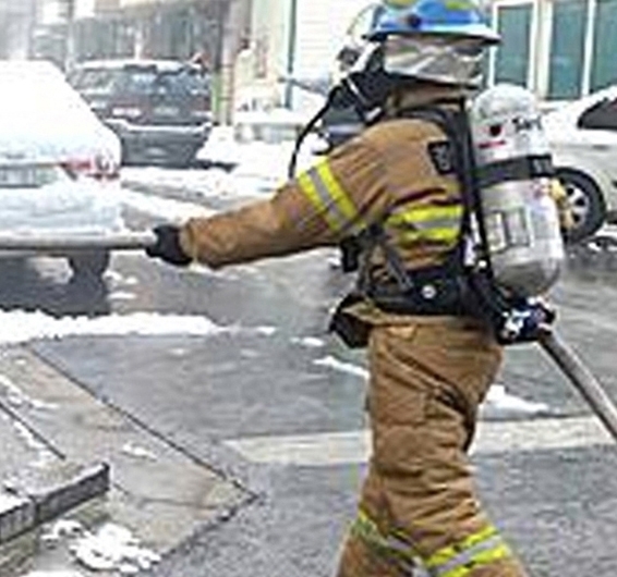 경북 경산 자인(면) 화재로 당국이 긴급출동했다 / 출처 NEWSIS