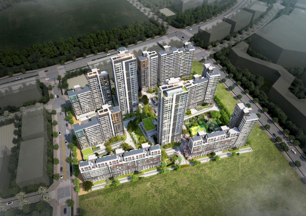 세종 어울림 파밀리에 센트럴 M1블록 조감도. (사진=금호건설)