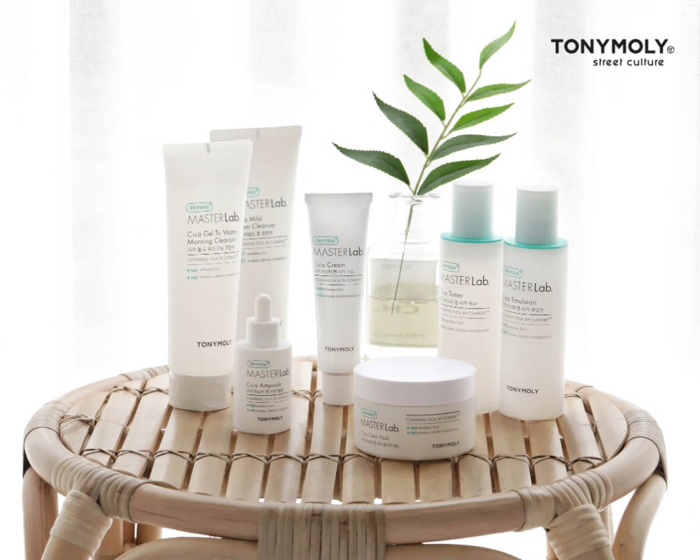 토니모리, 데일리 더마 스킨케어 ‘더마 마스터 랩 시카’ 8종 출시