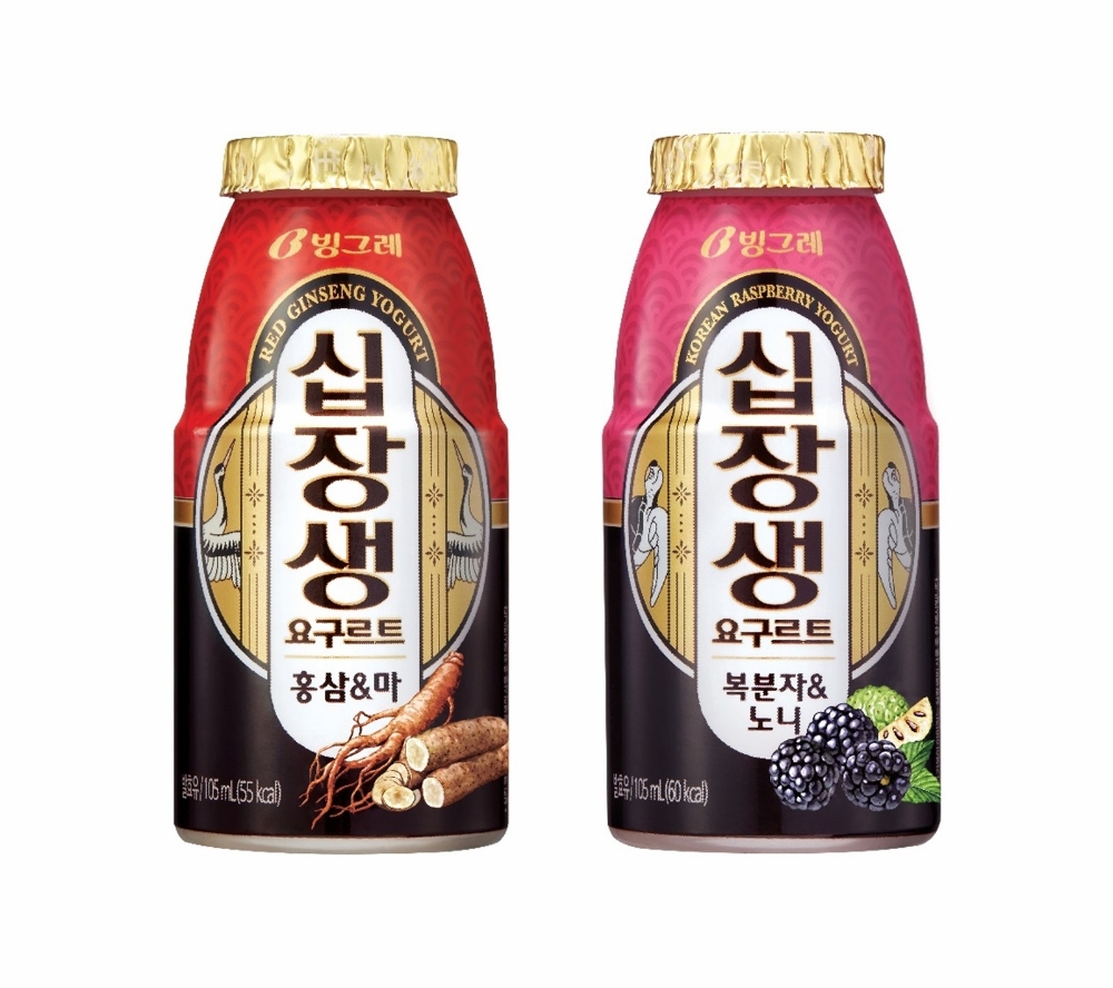 빙그레, 신개념 액상 요구르트 ‘십장생’ 2종 출시