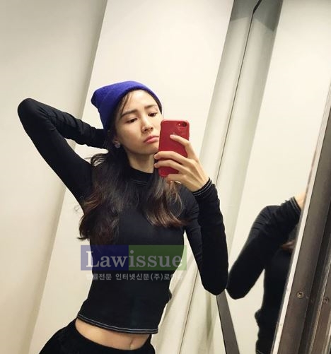 진아름의 부러운 복근이 돋보인다 / 사진출처 : instagram