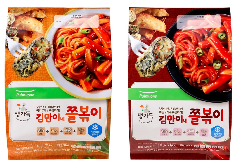 풀무원 ‘생가득 김만이네 쫄볶이’ 2종 출시