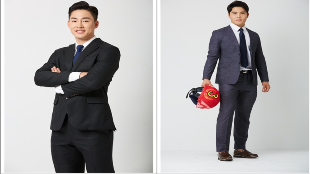 정종진 선수와 황인혁 선수. (사진=국민체육진흥공단)