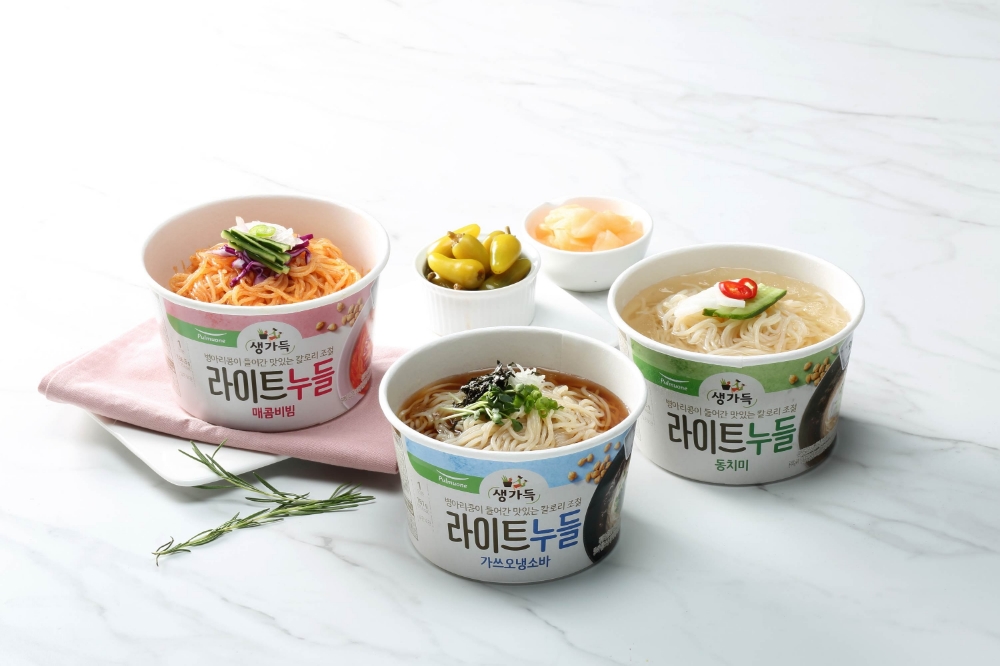 풀무원, 맛있게 칼로리 조절하는 곤약면 ‘라이트누들’ 6종 출시
