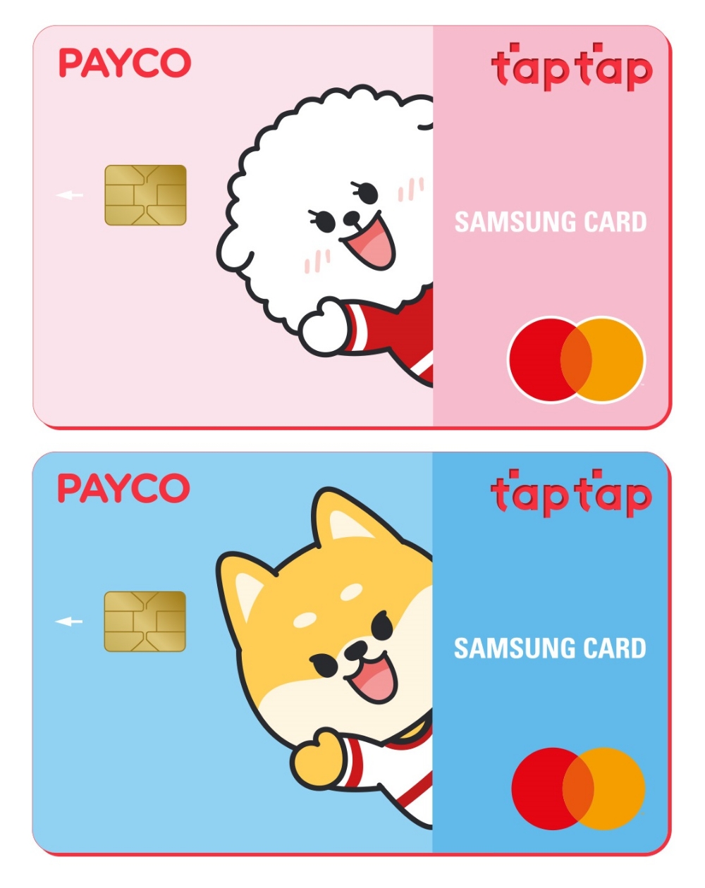 삼성카드, PAYCO taptap에 '페이코메이트' 캐릭터 디자인 적용