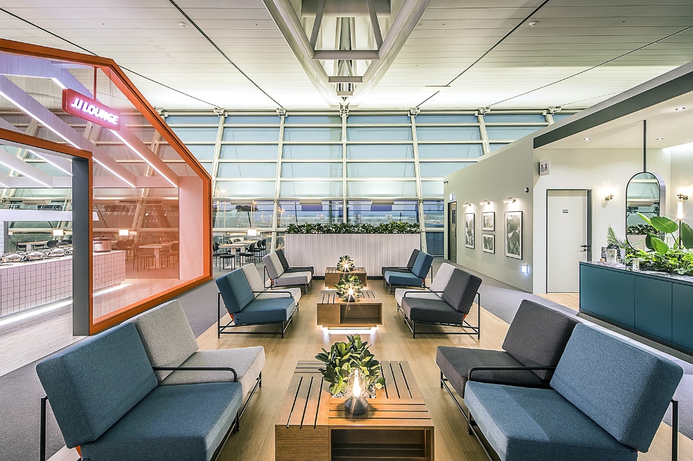 JJ라운지전경 (사진=제주항공)