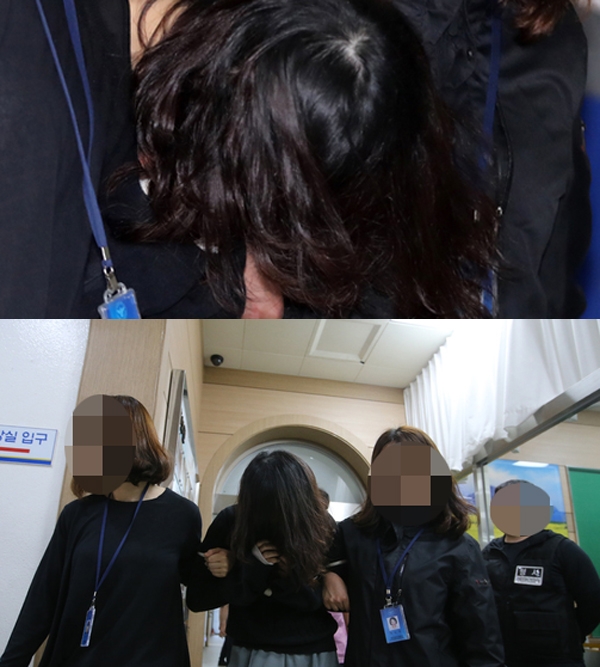 고유정 얼굴을 보기위한 대중들의 관심이 컸지만 볼수 없었다 / 출처 NEWSIS