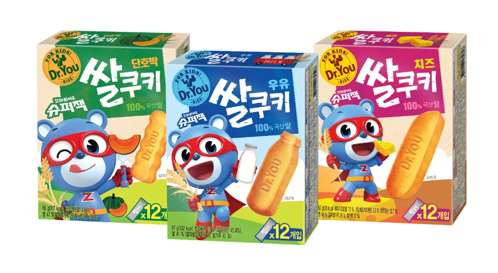오리온 ‘닥터유 쌀쿠키’ ‘꼬마히어로 슈퍼잭’과 콜라보레이션 진행