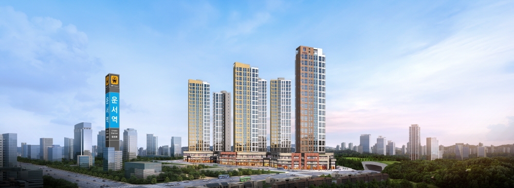 운서역 반도유보라 투시도.(이미지=반도건설)