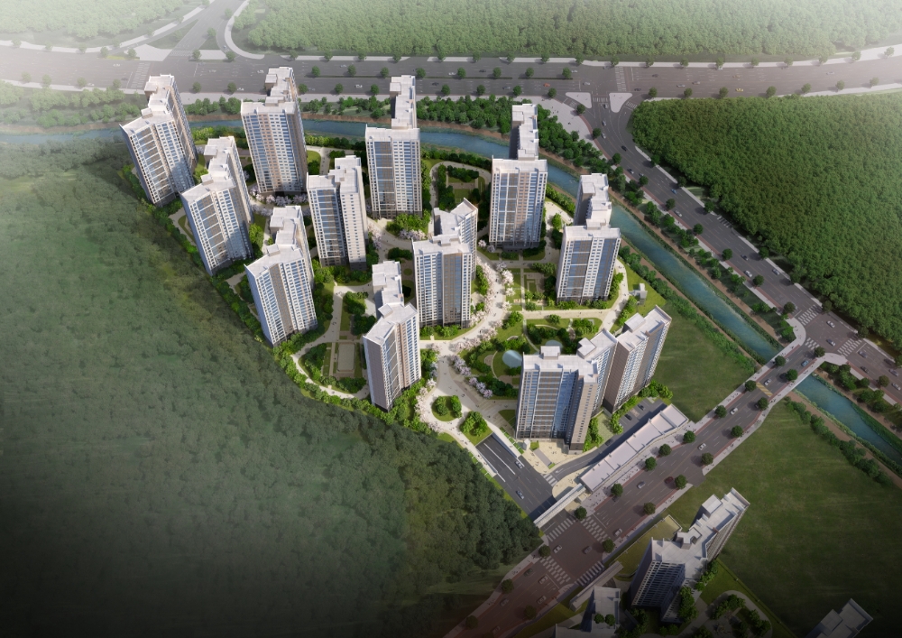 광양 푸르지오 더 퍼스트 조감도. (사진=대우건설)