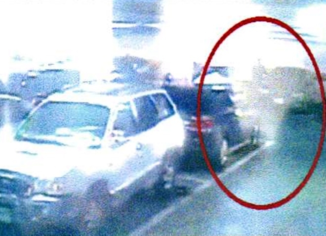 차량 내 현금절취 현장.(사진제공=부산경찰청)