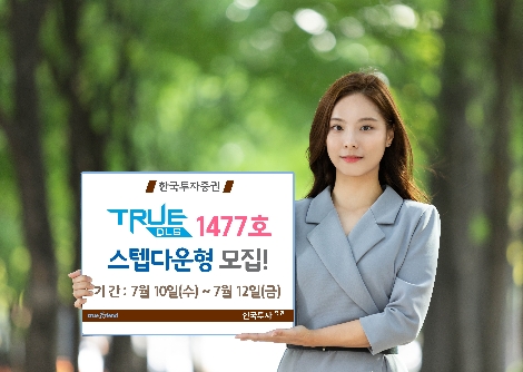 한국투자증권이 모집하는 TRUE DLS 안내 이미지. 사진=한국투자증권