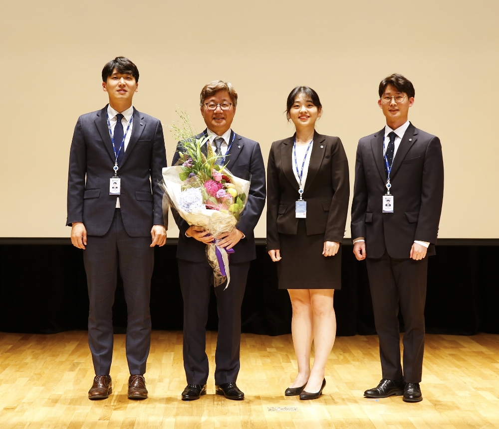 채희봉 사장 취임식 전경. (사진=한국가스공사)