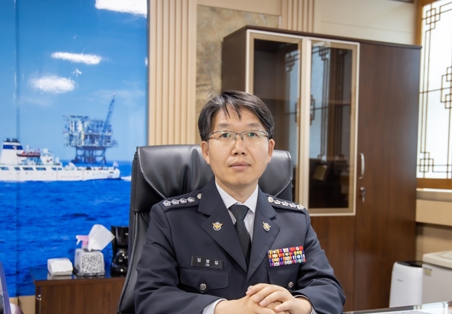 임명길 신임 울산해양경찰서장.(사진제공=울산해양경찰서)