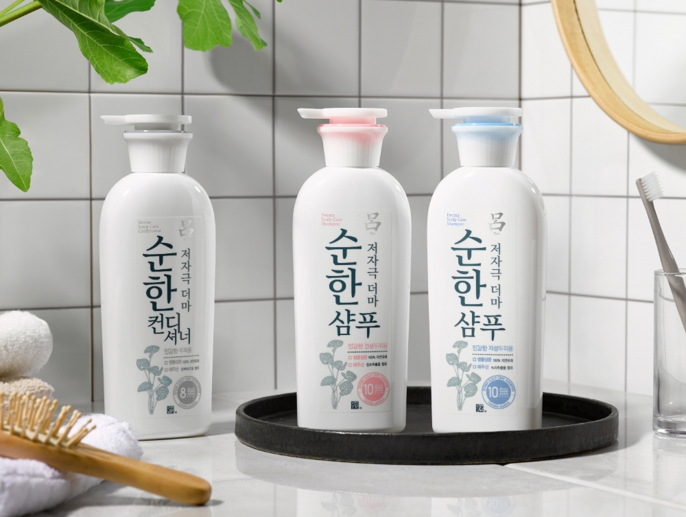 아모레퍼시픽 ‘순한’ 저자극 더마 샴푸, 컨디셔너 리뉴얼 출시