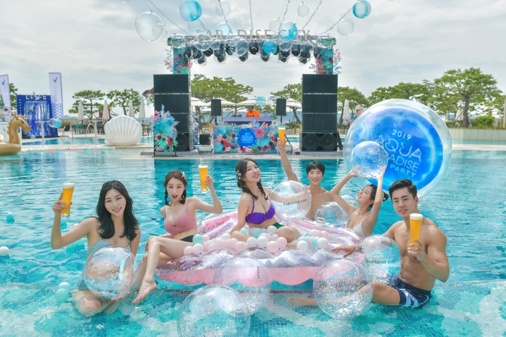 파라다이스시티 2019 ‘아쿠아 파라다이스 풀파티’ 개최