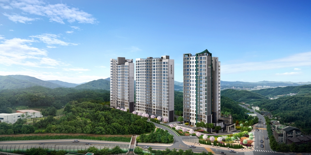 가평 코아루 투시도.(사진=한국토지신탁)