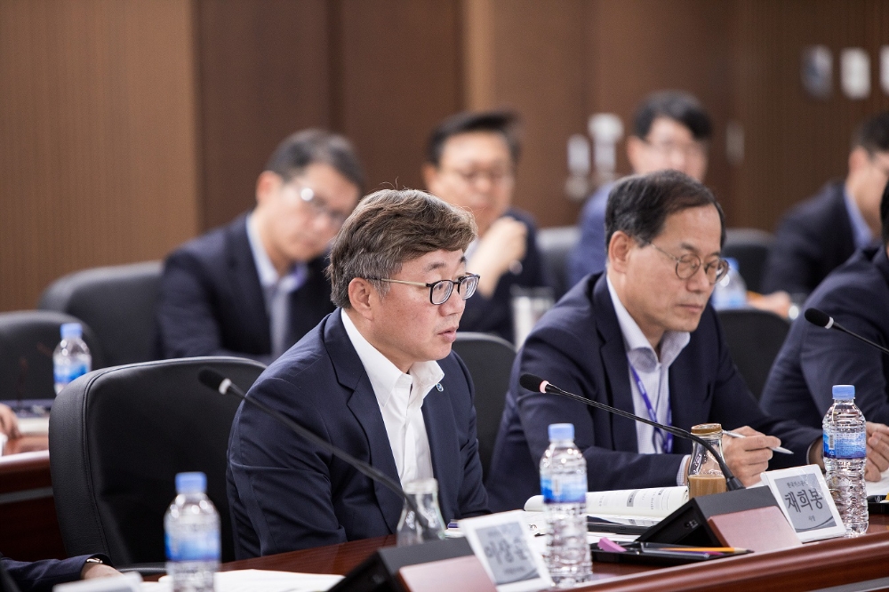 2019 KOGAS 혁신위원회에서 발언하는 채희봉 가스공사 사장.(사진= 한국가스공사)