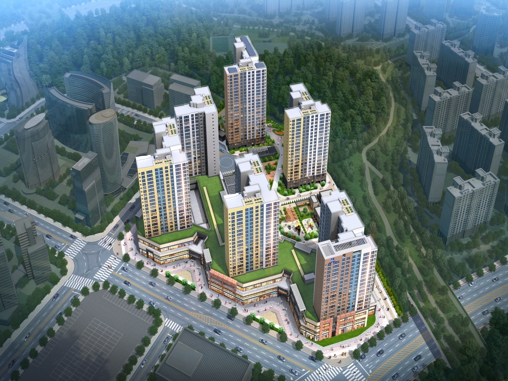 운서역 반도유보라 조감도.(사진=반도건설)