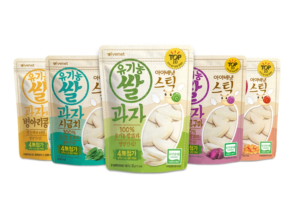 아이배냇 스틱쌀과자.(사진=아이배냇)