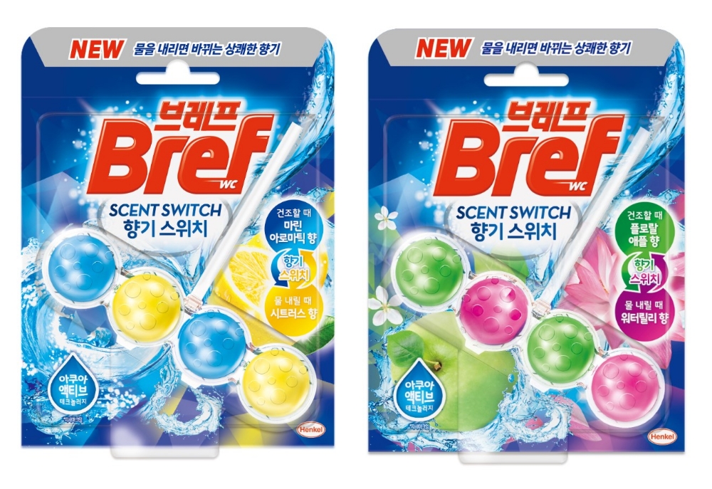 브레프, 프리미엄 변기세정제 ‘향기스위치’ 출시