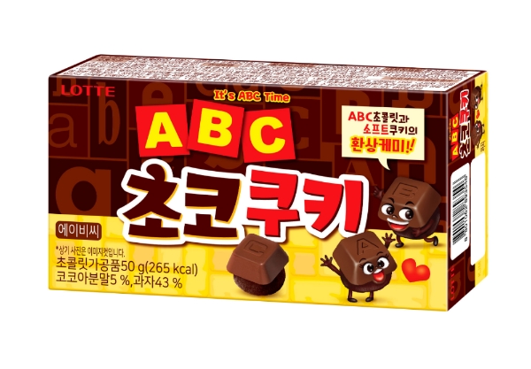 롯데 ‘ABC초코쿠키’ 출시 석 달만에, 누적판매 천 만개 돌파