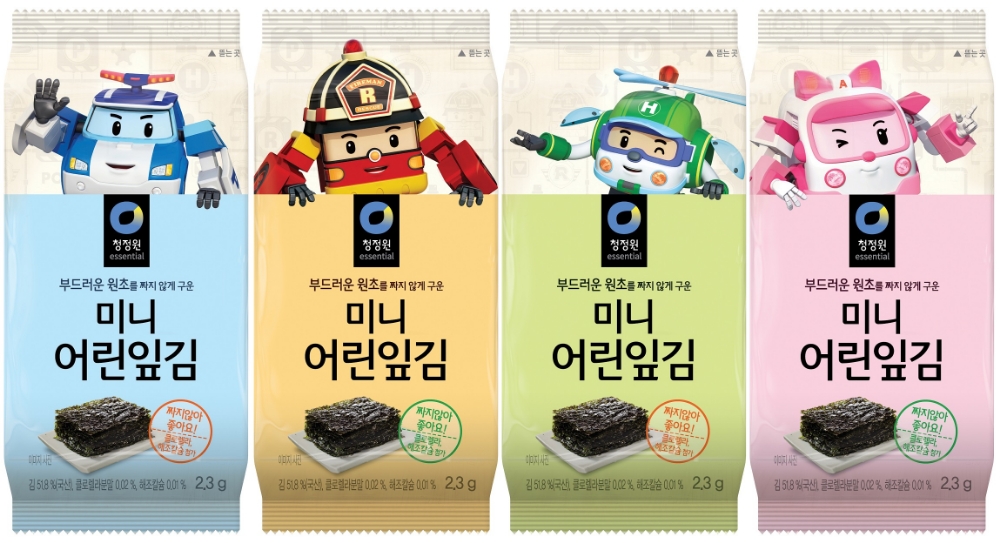 대상(주) 청정원 ‘미니 어린잎김’ 출시