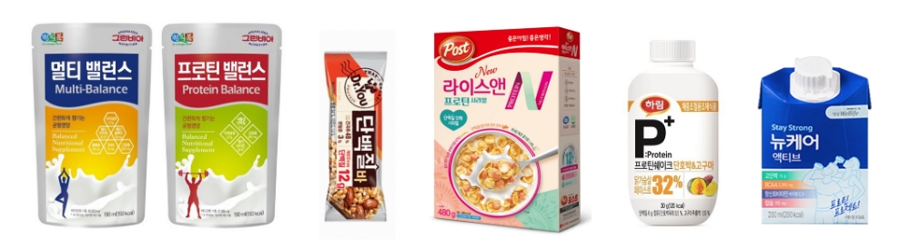 단백질에 꽂힌 식음료 업계…맛∙건강 다잡은 프로틴 푸드 ‘열풍’