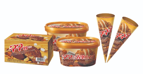 롯데푸드, ‘구구’ 브랜드 출시 당시 디자인 적용