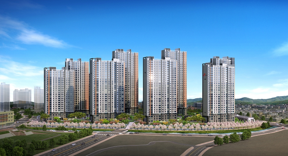 신흥 SK뷰 투시도.(사진=SK건설)