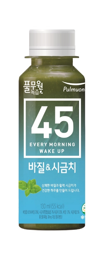 풀무원녹즙 ‘바질&시금치’ 녹즙 출시