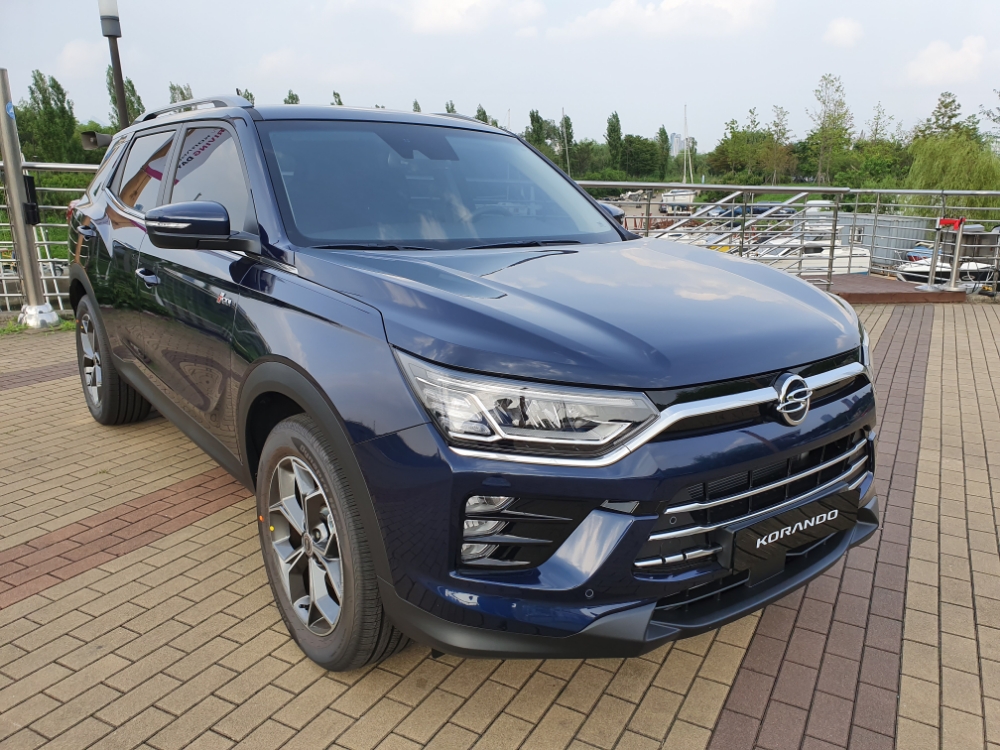 코란도 1.5터보 가솔린 외관.(사진=최영록 기자)