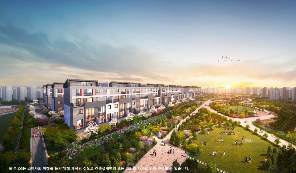 우남퍼스트빌 더 테라스 동탄 투시도.(사진=우남건설)