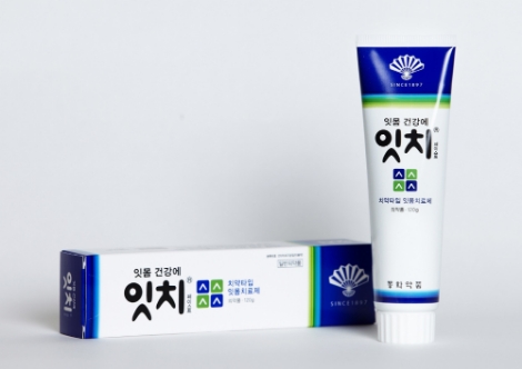 동화약품의 치약형 잇몸치료제 '잇치'. 사진=동화약품