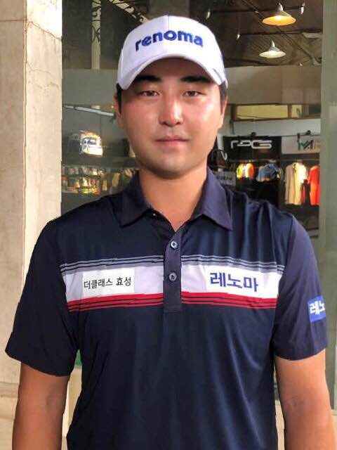 레노마골프 후원 이태훈 프로.(사진=한성에프아이)