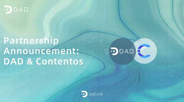 DAD, Contentos(COS)와 협업 발표
