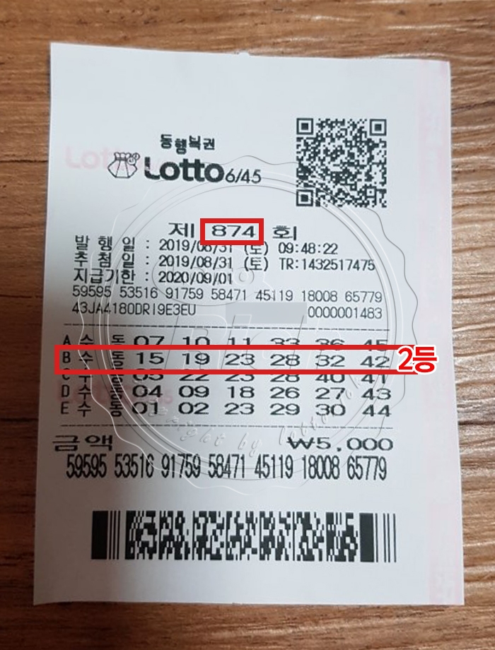 “당첨 비결은 꾸준한 구매”...874회 로또 2등 당첨자 후기