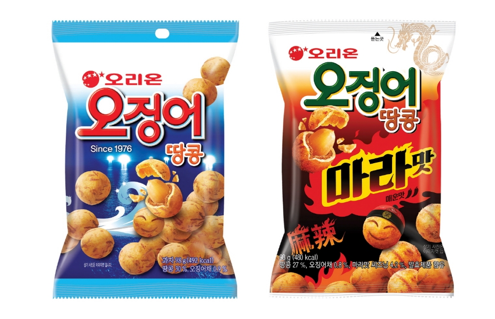 오리온 ‘오징어땅콩’ 추석 시즌 공급량 증대