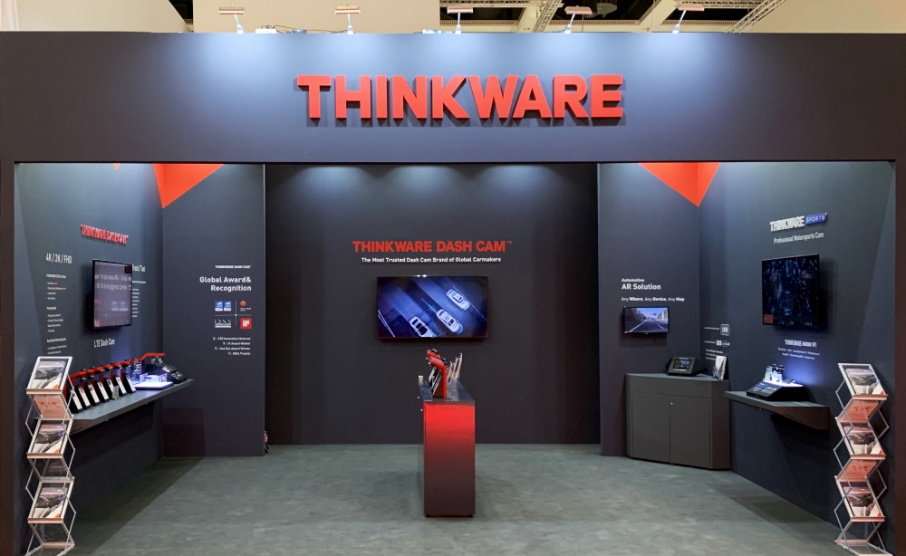 IFA2019에 참가한 팅크웨어 부스.(사진=팅크웨어)