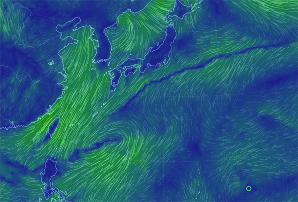 ‘태풍’ 으로 인해 주말날씨에 대한 궁금증이 커지고 있다 / 출처 구글어스눌스쿨