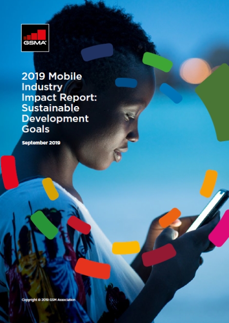 GSMA 2019 SDG 리포트 표지. 사진=SK텔레콤
