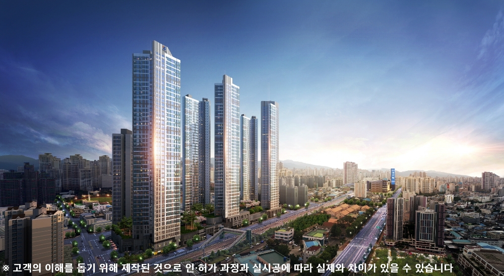 대구역 오페라 W 투시도.(사진=아이에스동서)