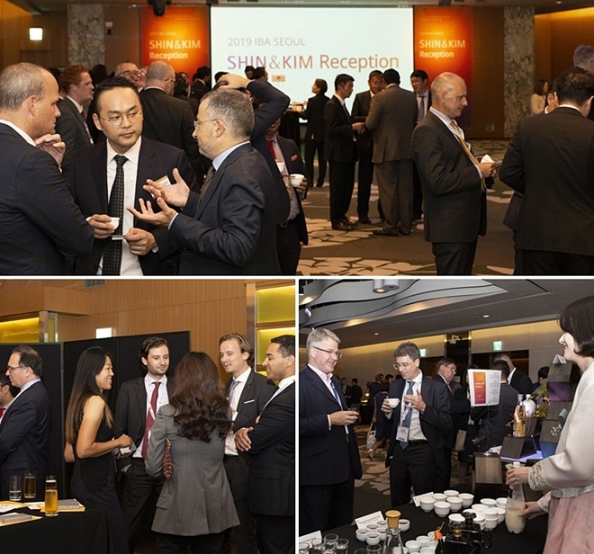 9월 25일 오후 6시코엑스 인터컨티넨탈 호텔에서 ‘Shin&Kim 리셉션’.(사진제공=법무법인 세종)