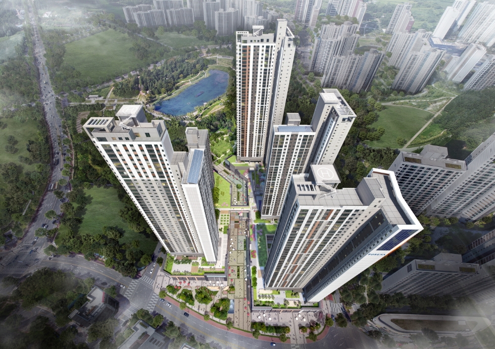 포레나 전주 에코시티 조감도.(사진=한화건설)