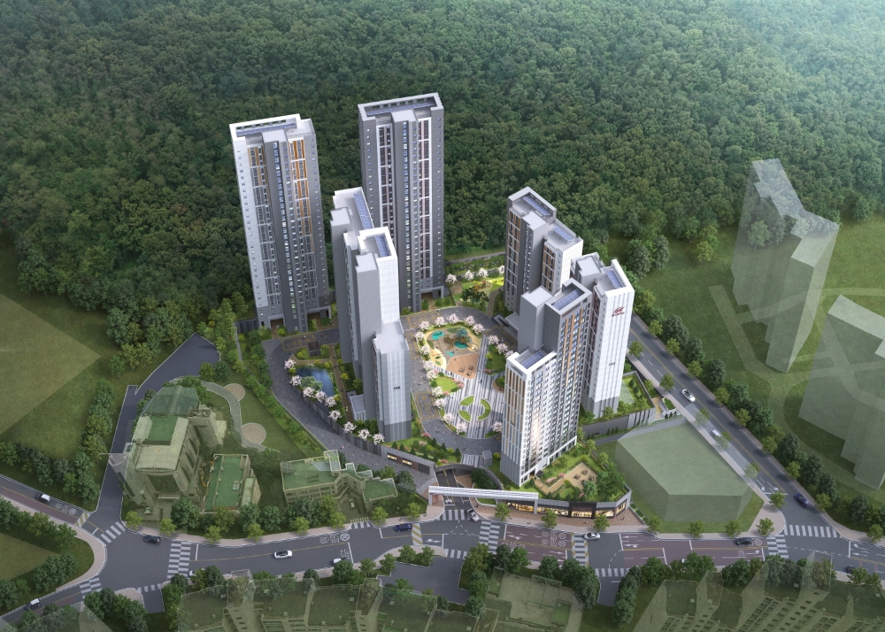 힐스테이트 비산 파크뷰 조감도.(사진=현대건설)